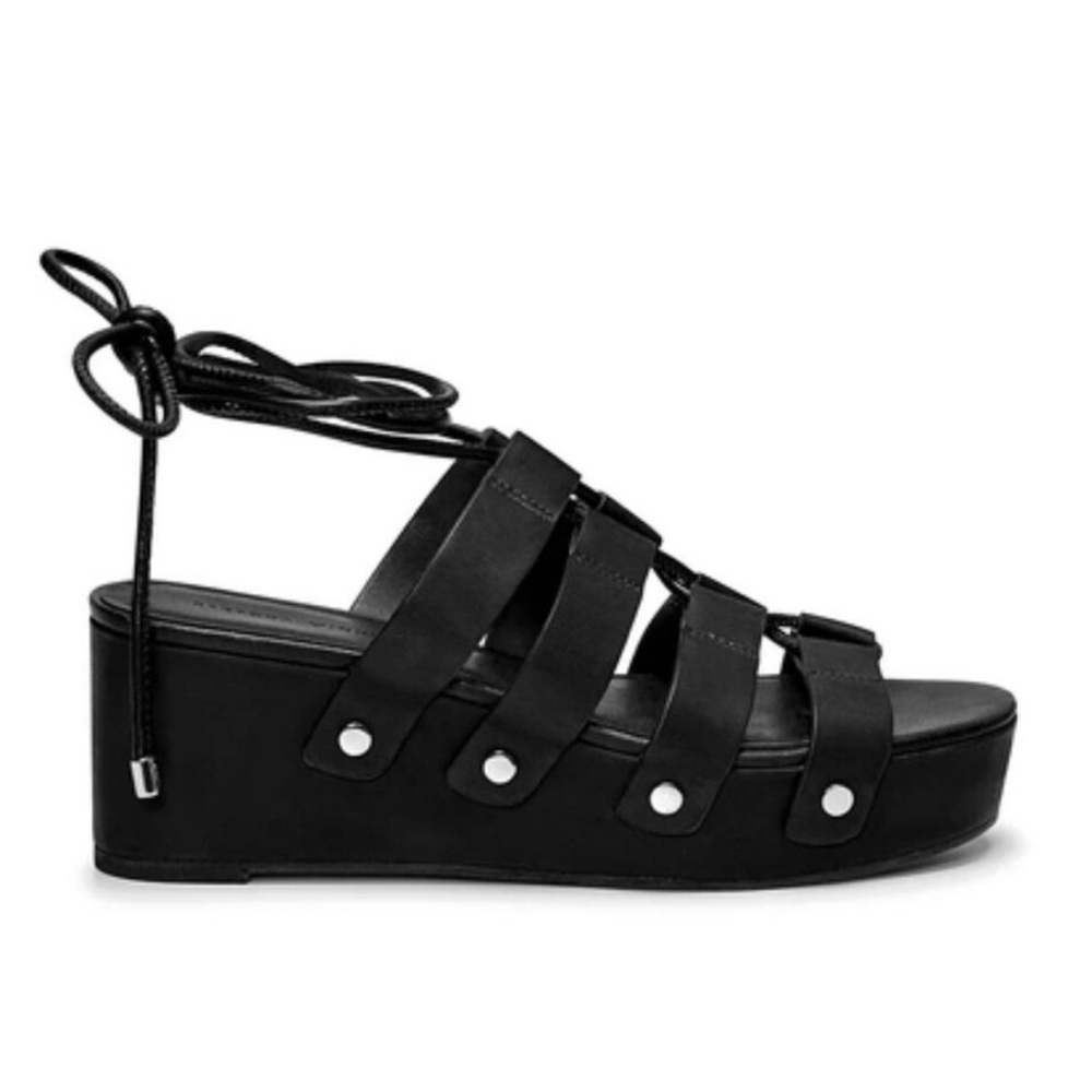 Rebecca Minkoff Iven Platform Wedge Sandals Size 7